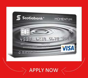 Scotia Momentum No-Fee VISA card